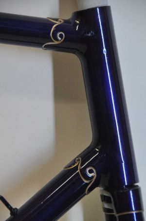 Claude Butler headtube inset photo 300