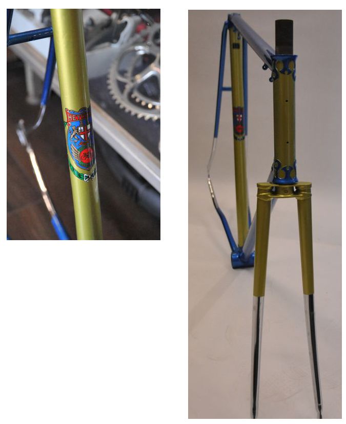 Image of Hetchins 2 road frames 