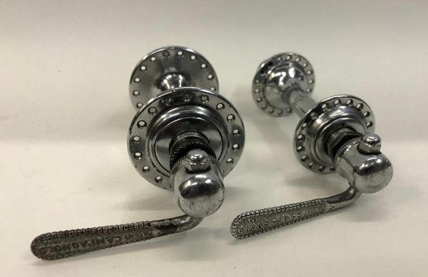 Campagnolo Gran Sport hubs. Late 1950's